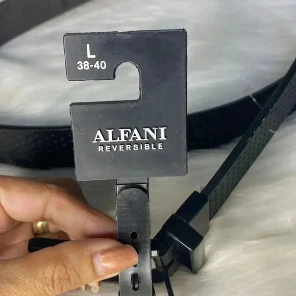 Men’s Alfani Riversable Belt size L 38-40 B3 - Picture 3 of 8